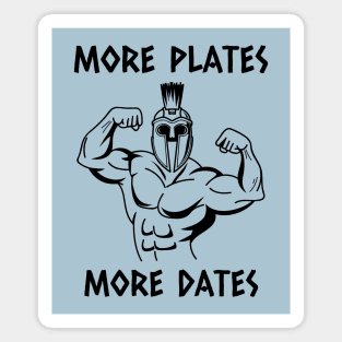 More plates more dates Magnet